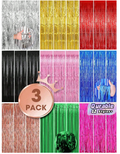 Metallic Foil Fringe Curtain