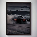 Art Decor Classic Sports Car Canvas Art Print