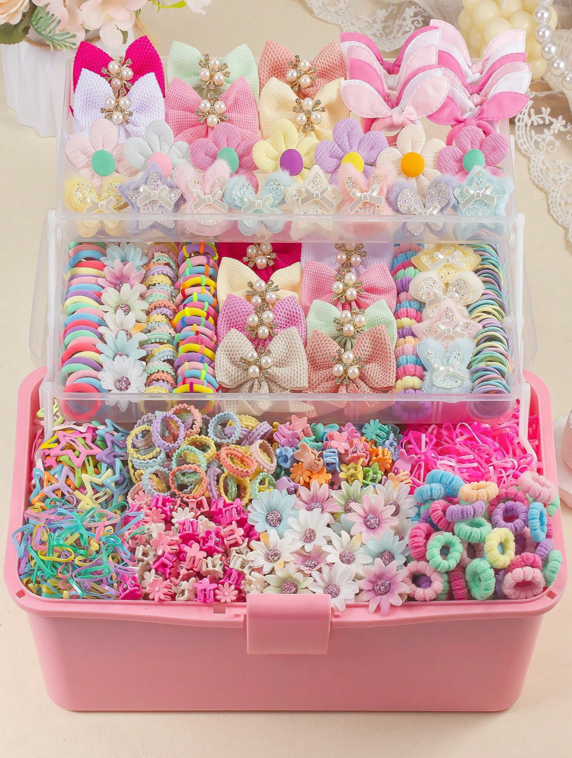 Macaron Color Fresh Girl Hair Accessories Set