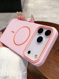 Matte Skin Feel Wireless Charge Magnetic Phone Case Compatible With Iphone