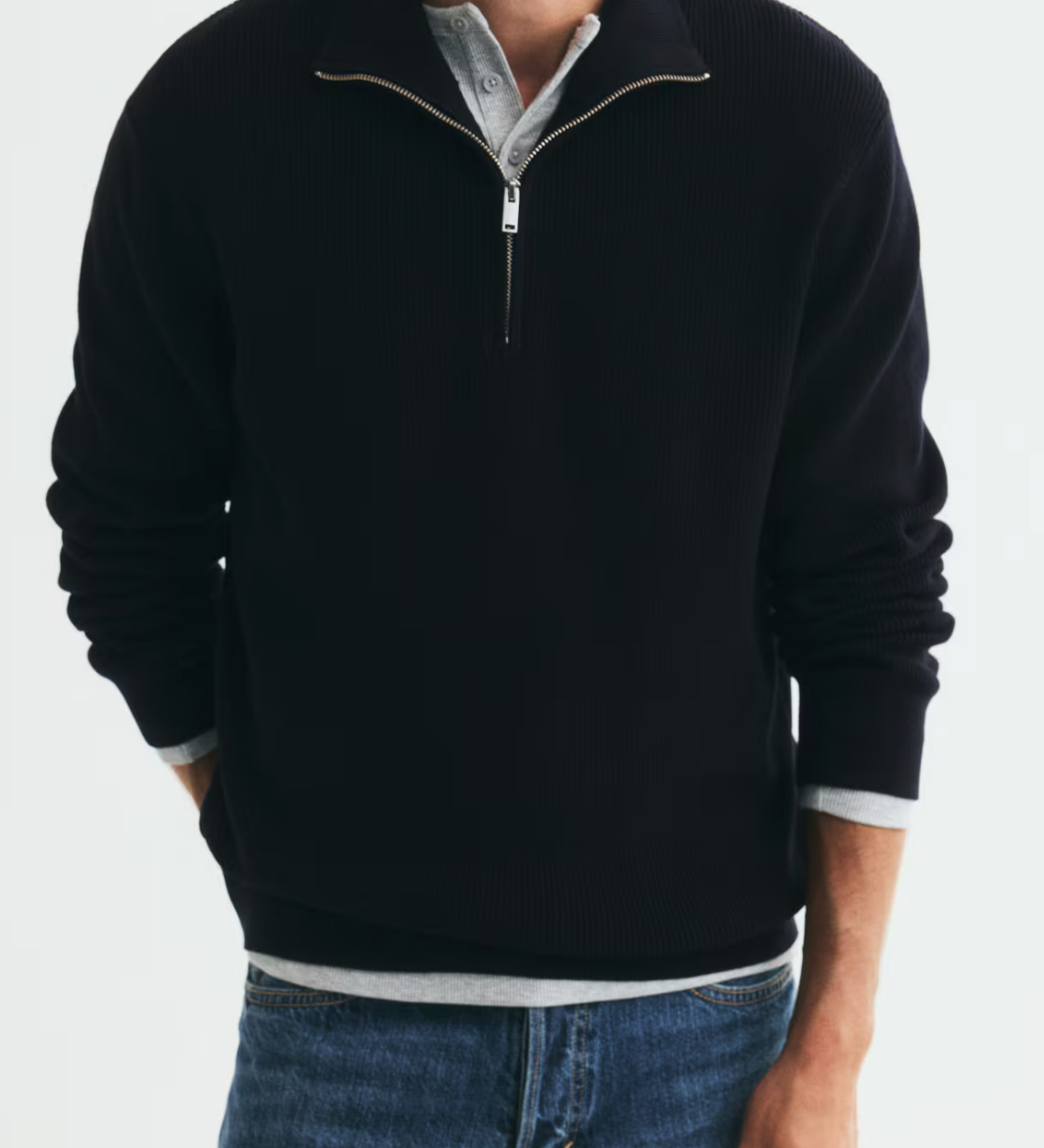 Men's Half-Zip Sweater