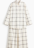 Checked Cotton Sateen Pajamas