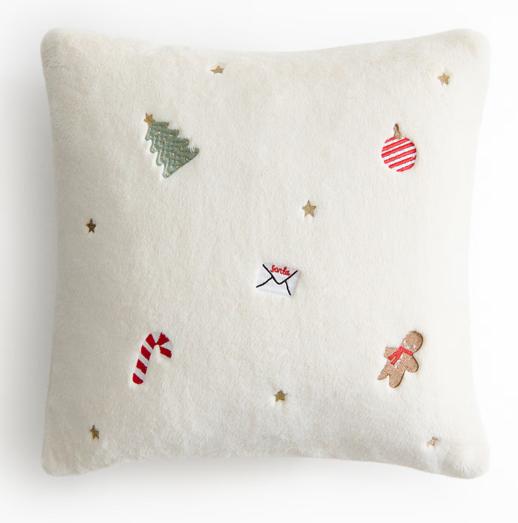 Embroidered Cushion Cover