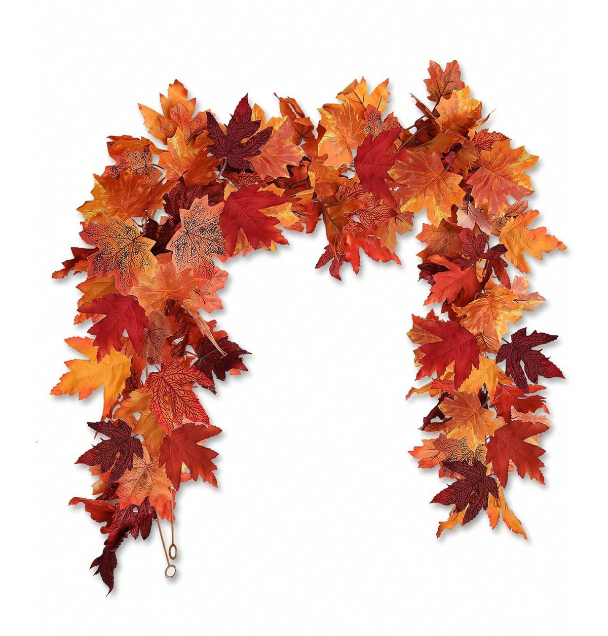 Artificial Maple Leaf Garland