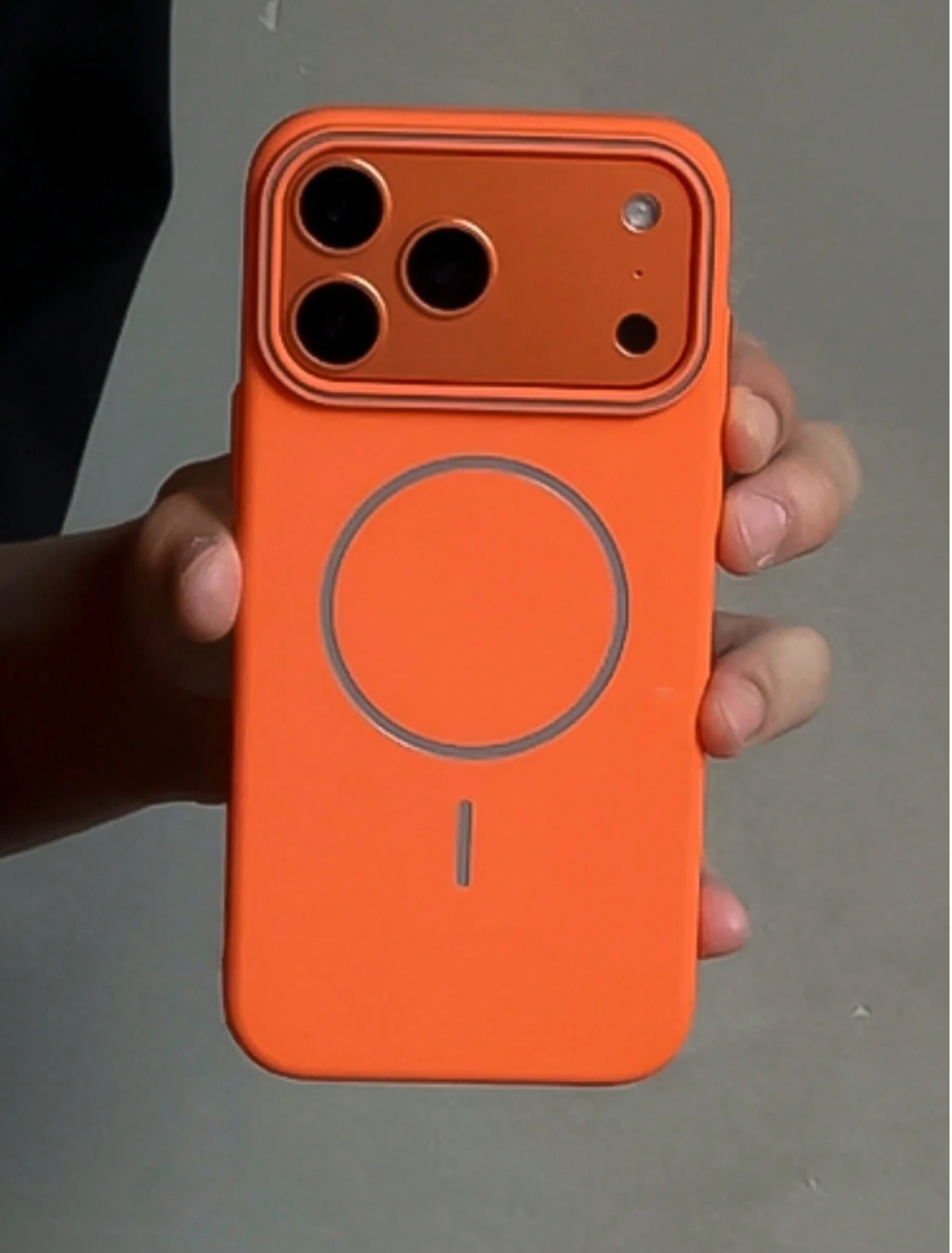 Matte Skin Feel Wireless Charge Magnetic Phone Case Compatible With Iphone