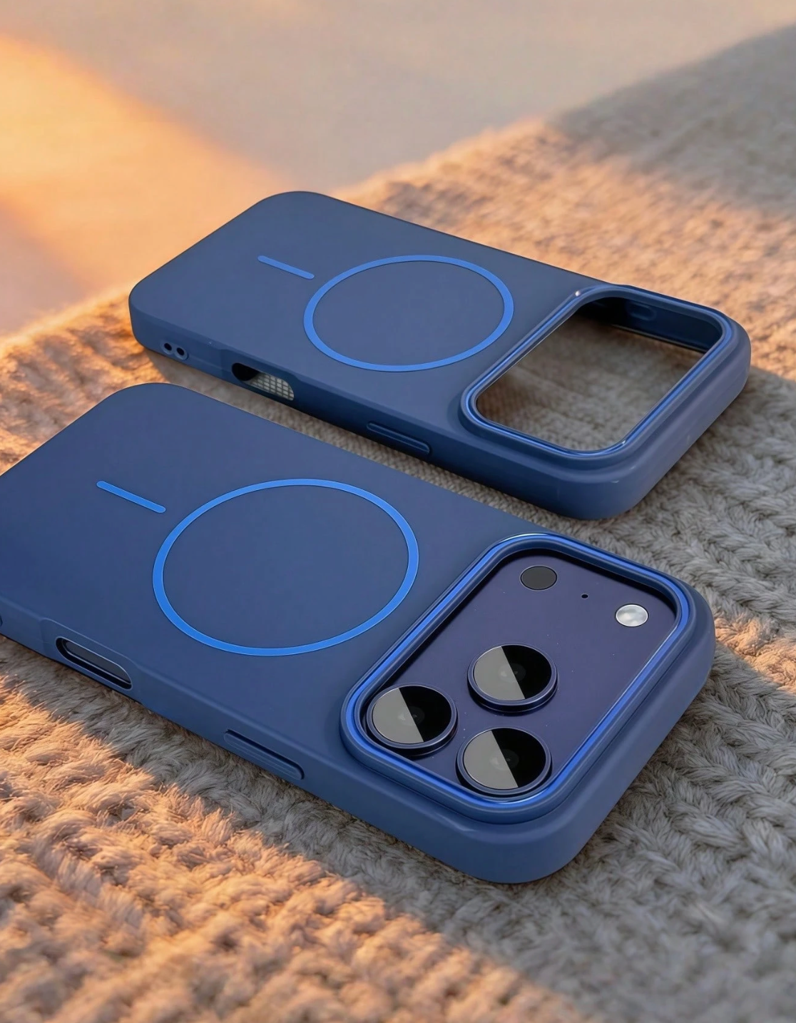 Matte Skin Feel Wireless Charge Magnetic Phone Case Compatible With Iphone