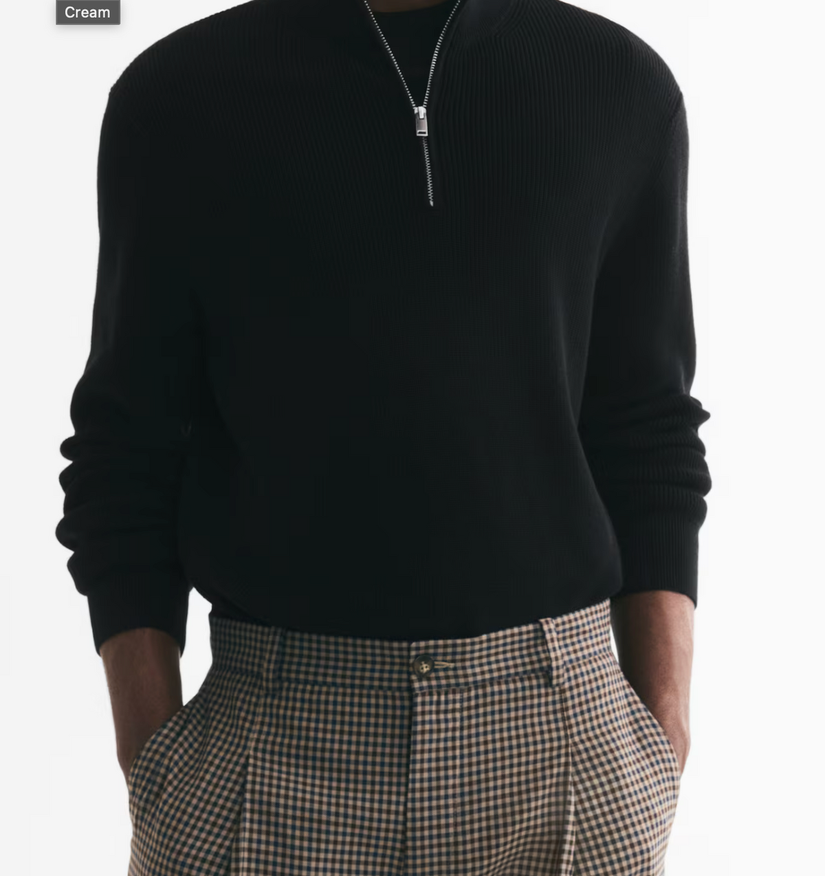 Men's Half-Zip Sweater