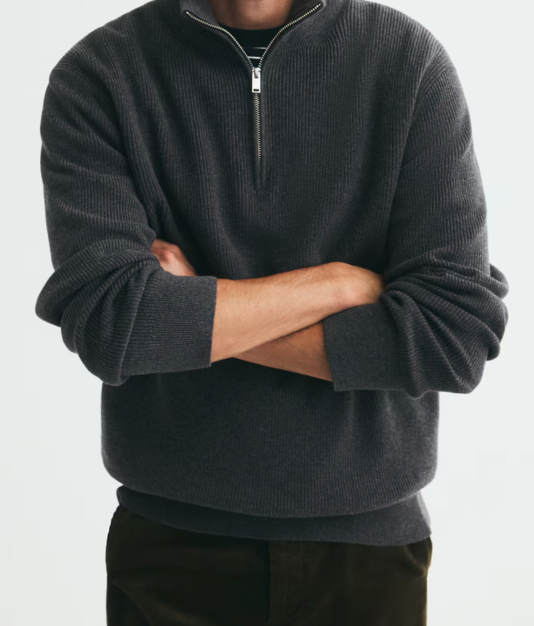 Men's Half-Zip Sweater
