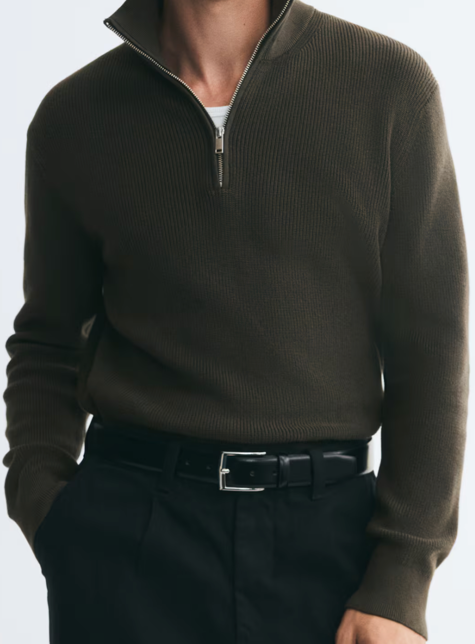 Men's Half-Zip Sweater