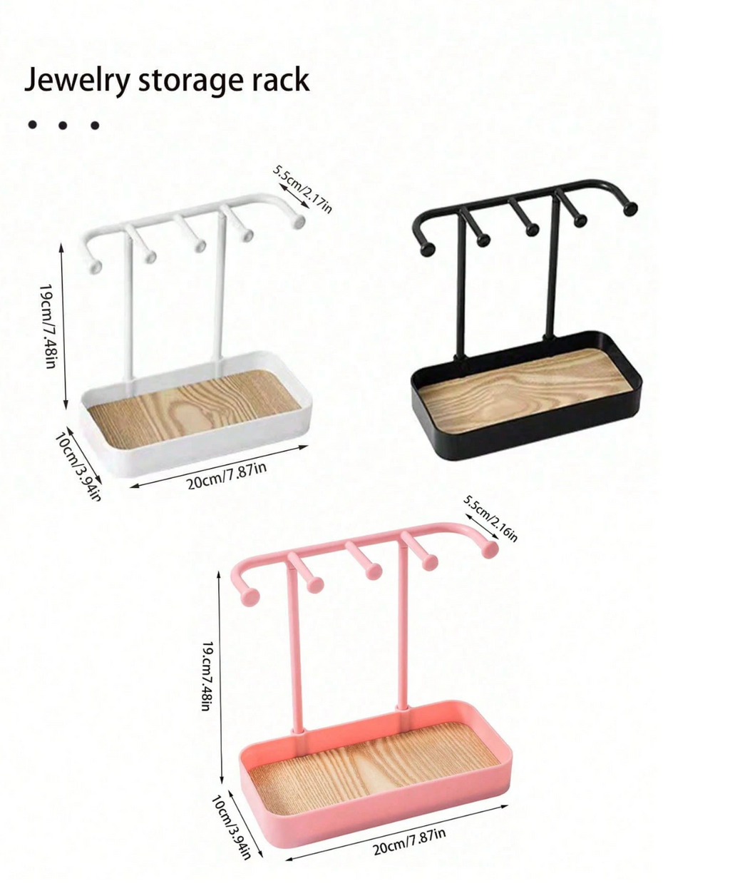 1pc Elegant Jewelry Display Stand