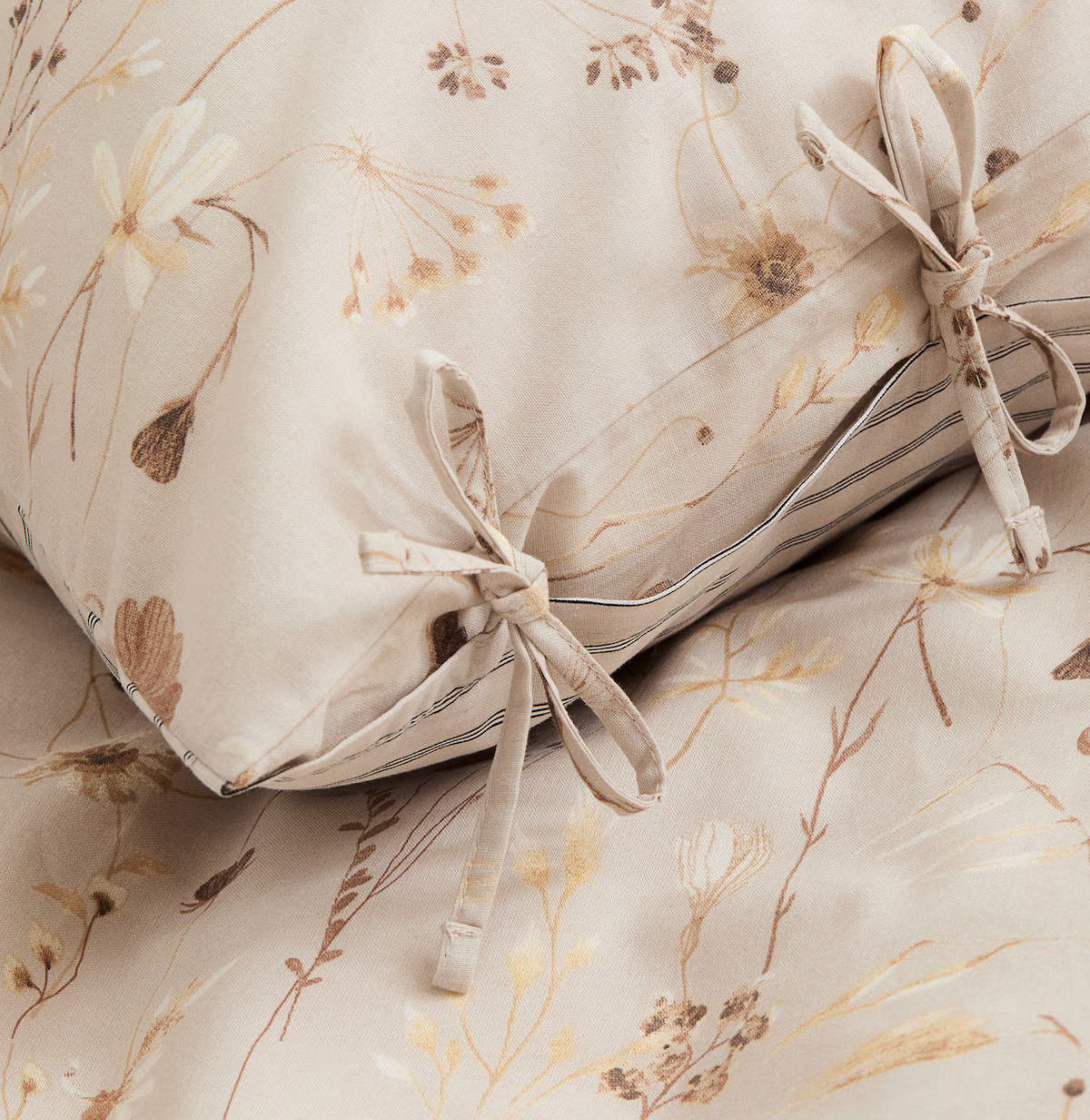 Floral-Print King/Queen Duvet Cover S