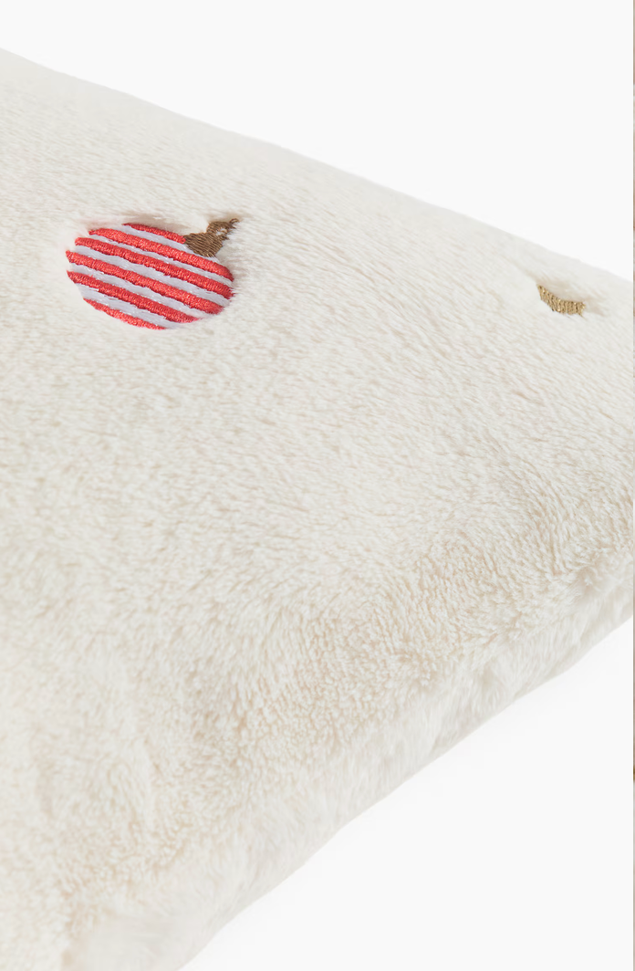 Embroidered Cushion Cover