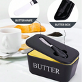 Butter Storage Dish With Lid & Butter Knife