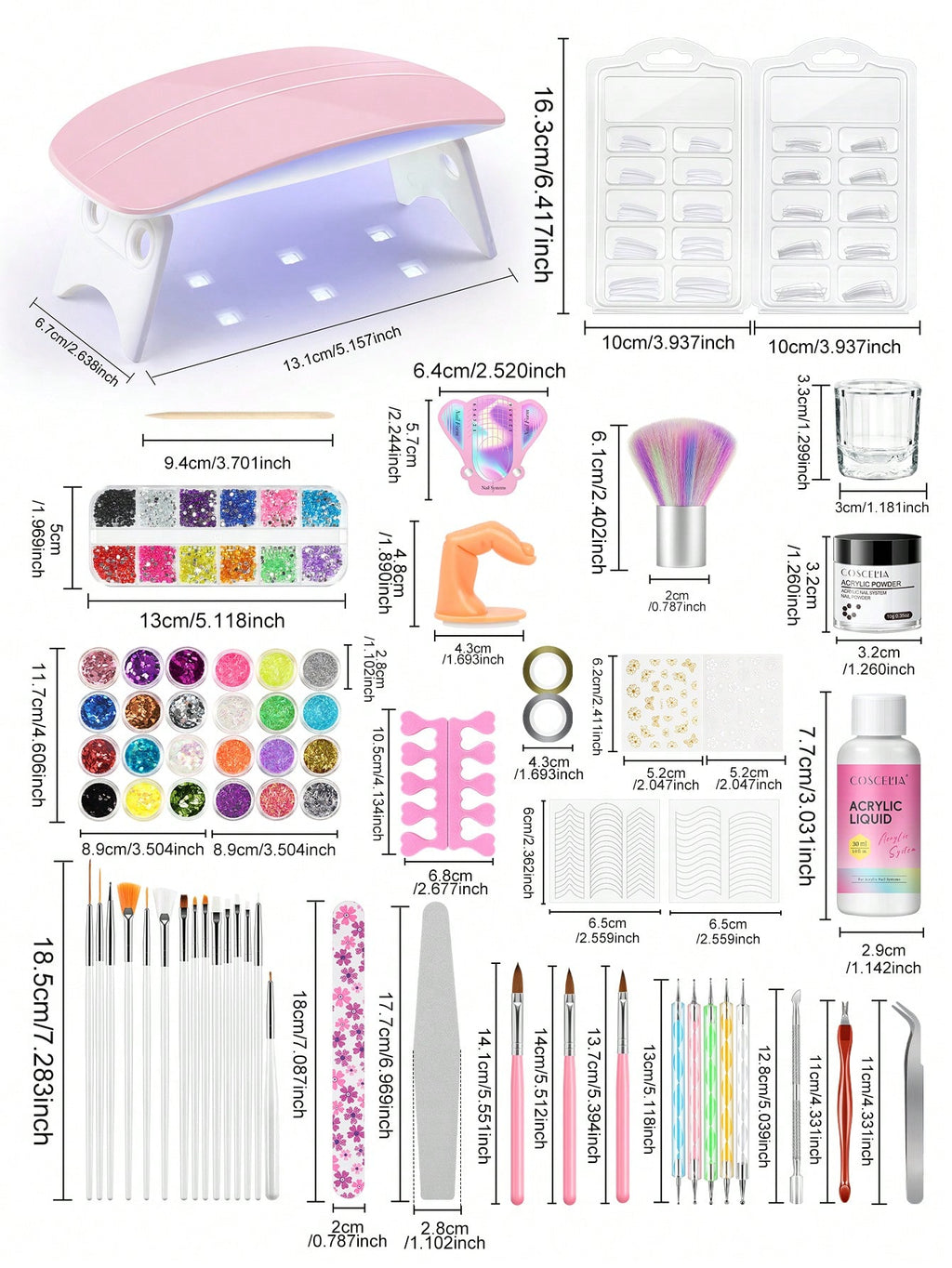 Acrylic Powder Set